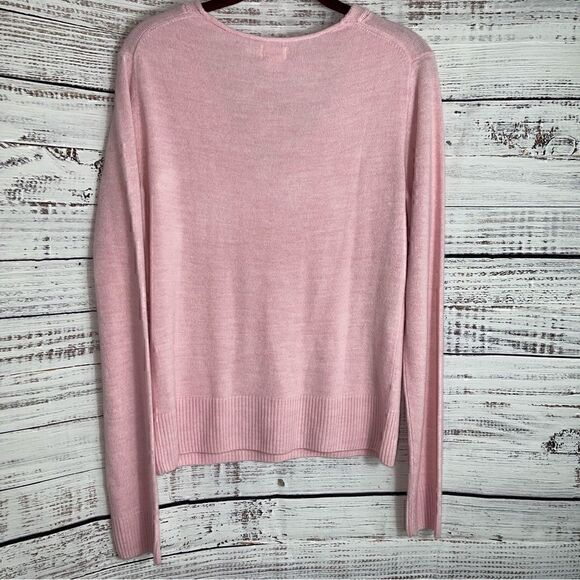 Vintage G.H. Bass & Company sweater Womens Sz M scoop neck ultra soft Hong Kong - Picture 3 of 11